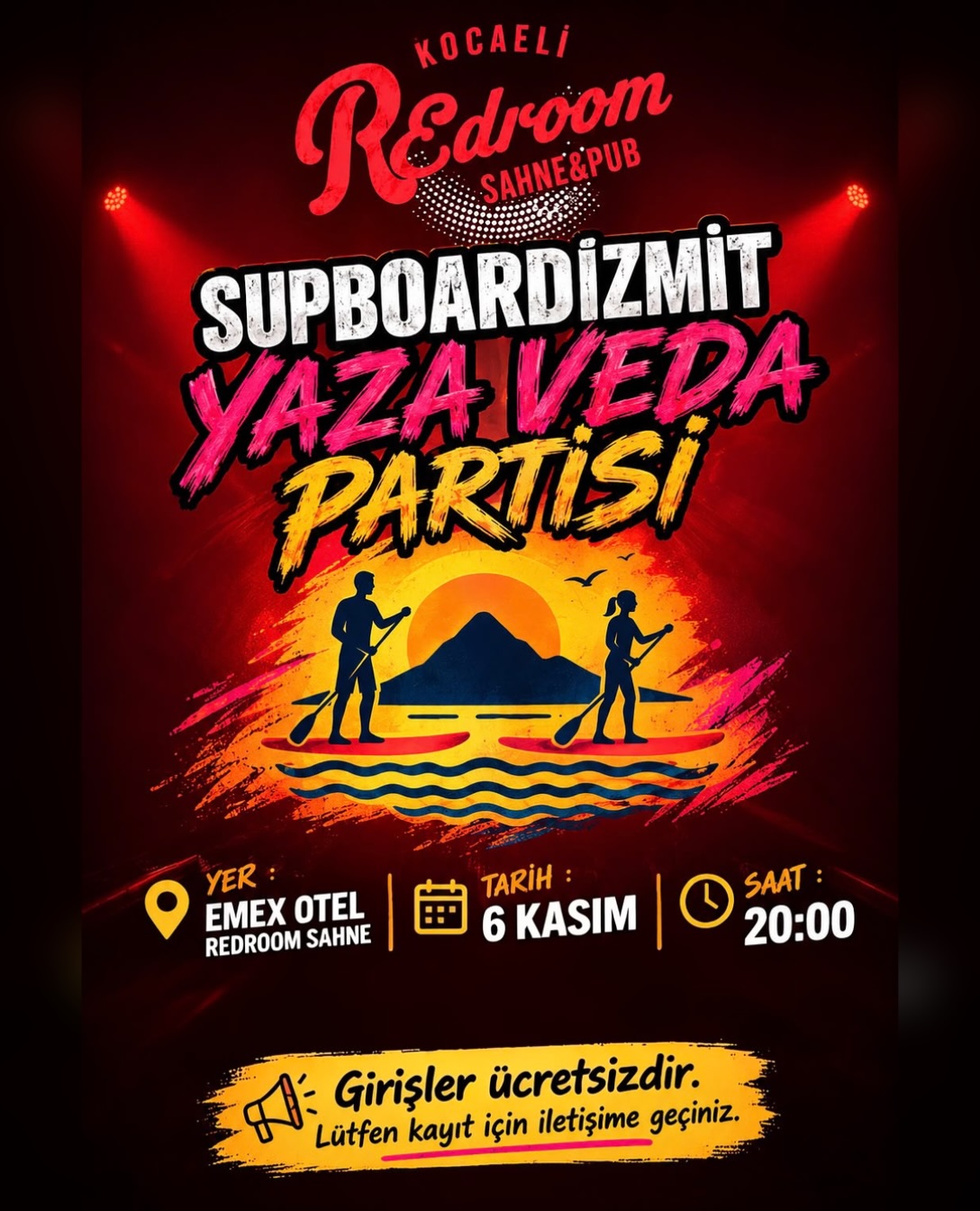 Supboard İzmit - Yaza Veda Partisi