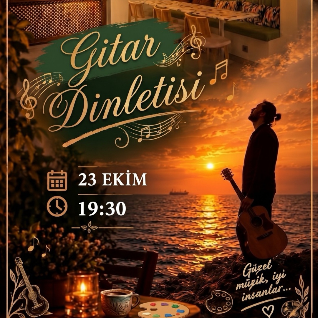 Cey ‘Art Cafe Müzik Dinletisi 23 Ekim 19:30 Ücretsiz